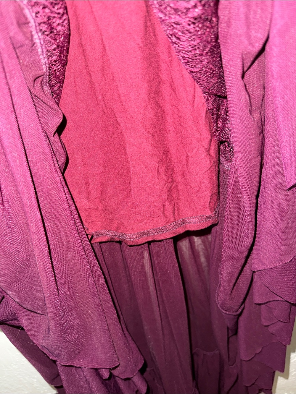 BlackMilk Burgundy Lace Maxi Dress Midnight Ritual Sheer Mesh Long Sleeve M NWOT - Picture 9 of 12